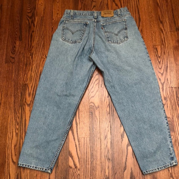 Vintage Levi’s 560 Orange tab Loose Fit Tapered Leg Jeans Mens 36x30 On Trend - Picture 2 of 13